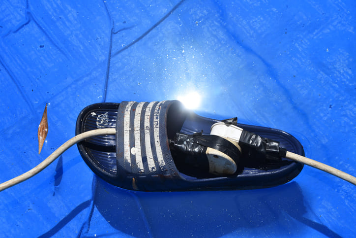 Sécurité électrique d'une piscine